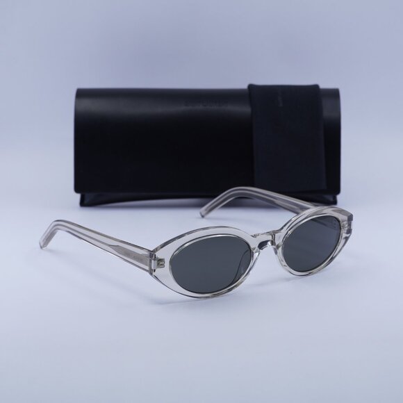 🕶️ New Saint Laurent SL567 003 Sunglasses - Beige Frame, Grey Lenses - Picture 10 of 10